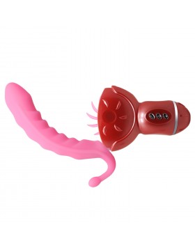 BAILE- ROLLING FUN II, 12 vibration functions 6 rotation functions Bendable