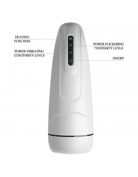 PRETTY LOVE - MARISSA, 12 vibration functions Heating temperature up to 48℃ Sex talk Memory function 7 licking modes