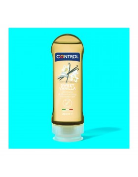 Control Sweet Vanilla 200 ml - żel intymny, do masażu rozgrzewający waniliowy