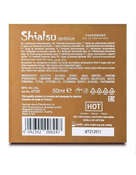 SHIATSU Pheromon Fragrance man darkblue  50 ml