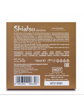 SHIATSU Pheromon Fragrance man darkblue  15 ml