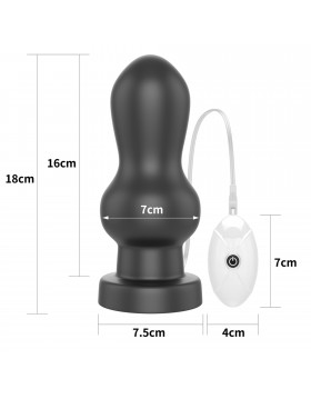 7"" King Sized Vibrating Anal Rammer
