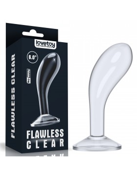 Flawless Clear Prostate Plug 6.0''