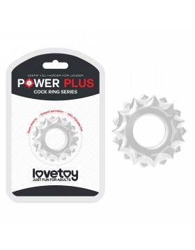 POWER PLUS Cockring Clear