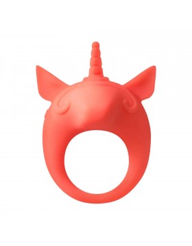 Pierścień- Vibrating Cockring MiMi Animals Unicorn Alfie Orange