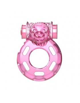 BAILE - Vibrating Cock Ring Bear Pink