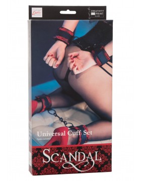 Scandal Universal Cuff Set Black