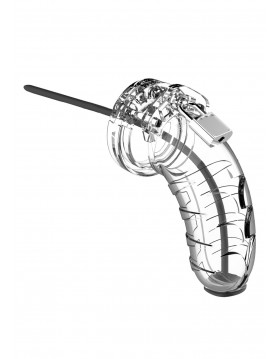 Model 16 - Chastity - 4.5"""" - Cock Cage - Transparent