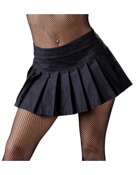 Pleated MIni Skirt L