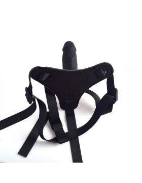 Cintura strap-on con fallo realistico Black Toyz4Lovers