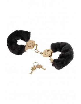 Deluxe Furry Cuffs Gold