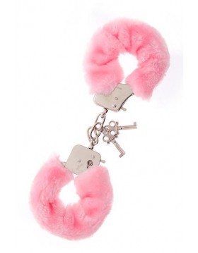 DREAM TOYS HANDCUFFS WITH PLUSH PINK