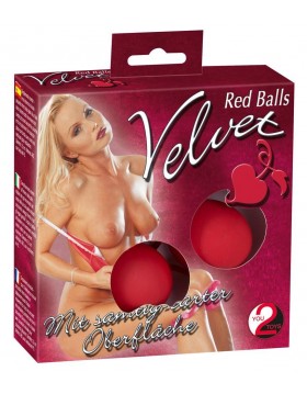 Velvet Red Balls