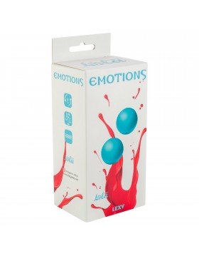 Vaginal balls without a loop Emotions Lexy Large turquoise