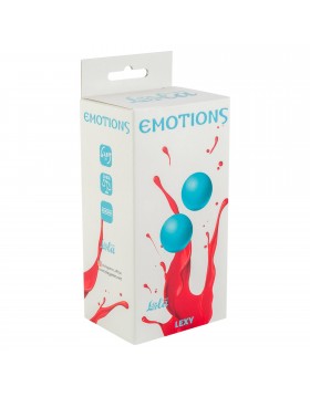 Vaginal balls without a loop Emotions Lexy Medium turquoise
