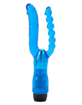 Dual Penetrator Vibrator Blue