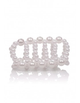 Pearl Stroker Beads Large Transparent