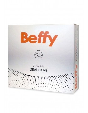 Beffy Oral Dam 2pcs Natural