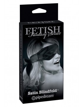 Satin Blindfold Black