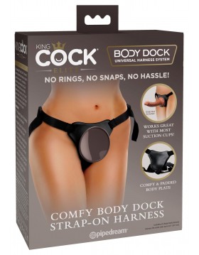 Comfy Body Dock Harness Black