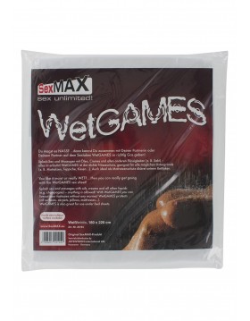 BDSM-SexMAX WetGAMES Sex sheet, 180 x 220 cm, white