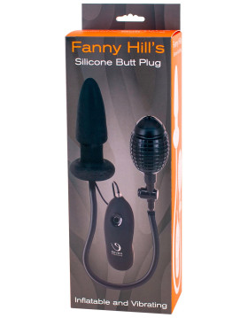 Fanny Hill Inflatable Buttplug Black