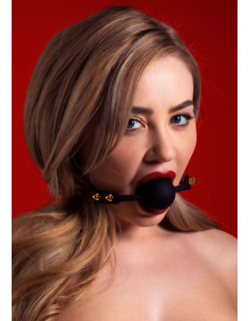Silicone Ball Gag Red