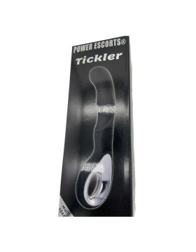 Tickler Black Silicone GSpot Vibrator – Rechargeable