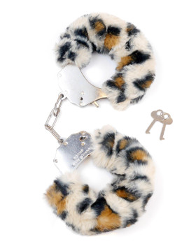 Kajdanki Fetish Boss Series- Furry Cuffs Leopard