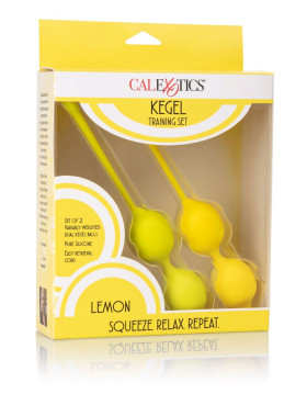 Kegel Training Set Lemon Yellow