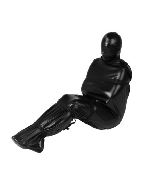 Body Bag with Nylon Straps - Black