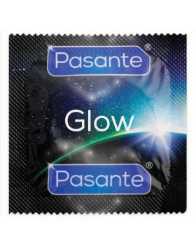 Glow effect condoms 12 pcs