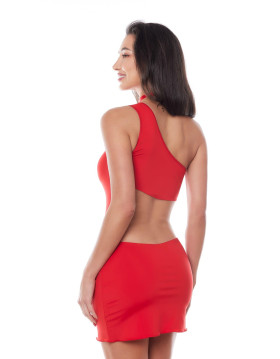KAREN DRESS RED (dress/ sukienka) L/XL