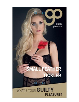 GP SMALL FEATHER TICKLER RED