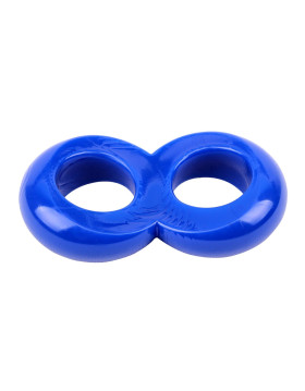 Duo Cock 8 Ball Ring - Blue