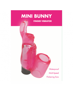 Wibrator-Mini Bunny Finger Vibrator Minx