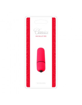 Wibrator-MINI VIBRATORE BULLET CLASSICS RED