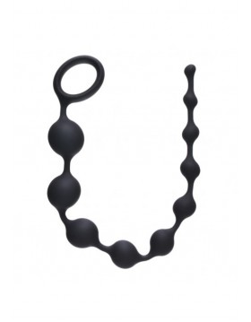 Plug/kulki-Anal Beads Long Pleasure Chain Black