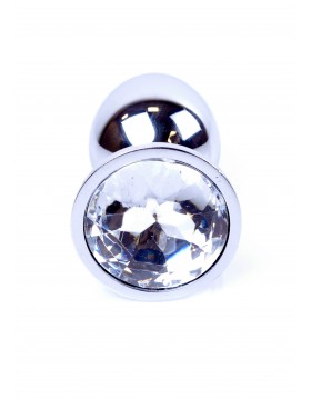 Plug-Jewellery Silver PLUG- Clear