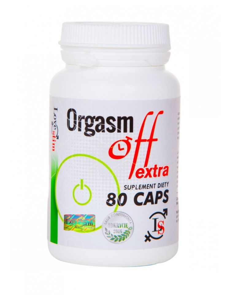 Supl.diety-Orgasm Off 80cps. najmocniejszy suplement opóźnia wytrysk