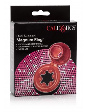 Dual Support Magnum Ring Red