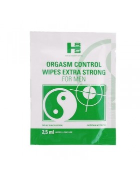 Supl.diety-Orgasm Control Wipes 6szt.