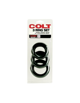 COLT 3 Ring Set Black