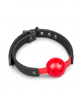 Knebel-Ball Gag With PVC Ball - Red