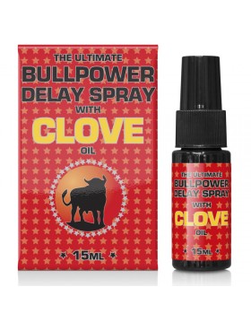 Żel/sprej - Bullpower delay spray with clove oil
