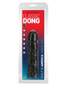 Dildo-CLASSIC DONG - 8 INCH BLACK