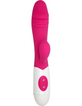 Billy g pink 20 cm silicone vibrating 10 speed
