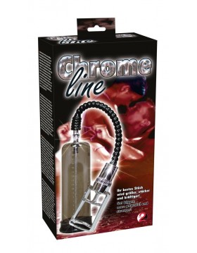 5181070000 Chrome Line Pump-Pompka do penisa chromowana