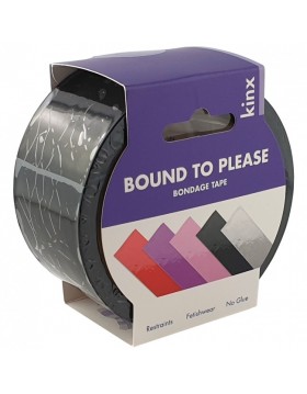 Linki- Me You Us Bound To Please Bondage Tape Restraints Black 20m