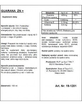 Supl.diety-APHRODICT GUARANA ZN + 100 ml